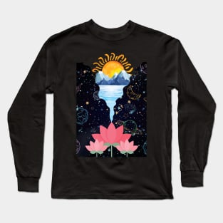 Meta Verse Graphic Long Sleeve T-Shirt